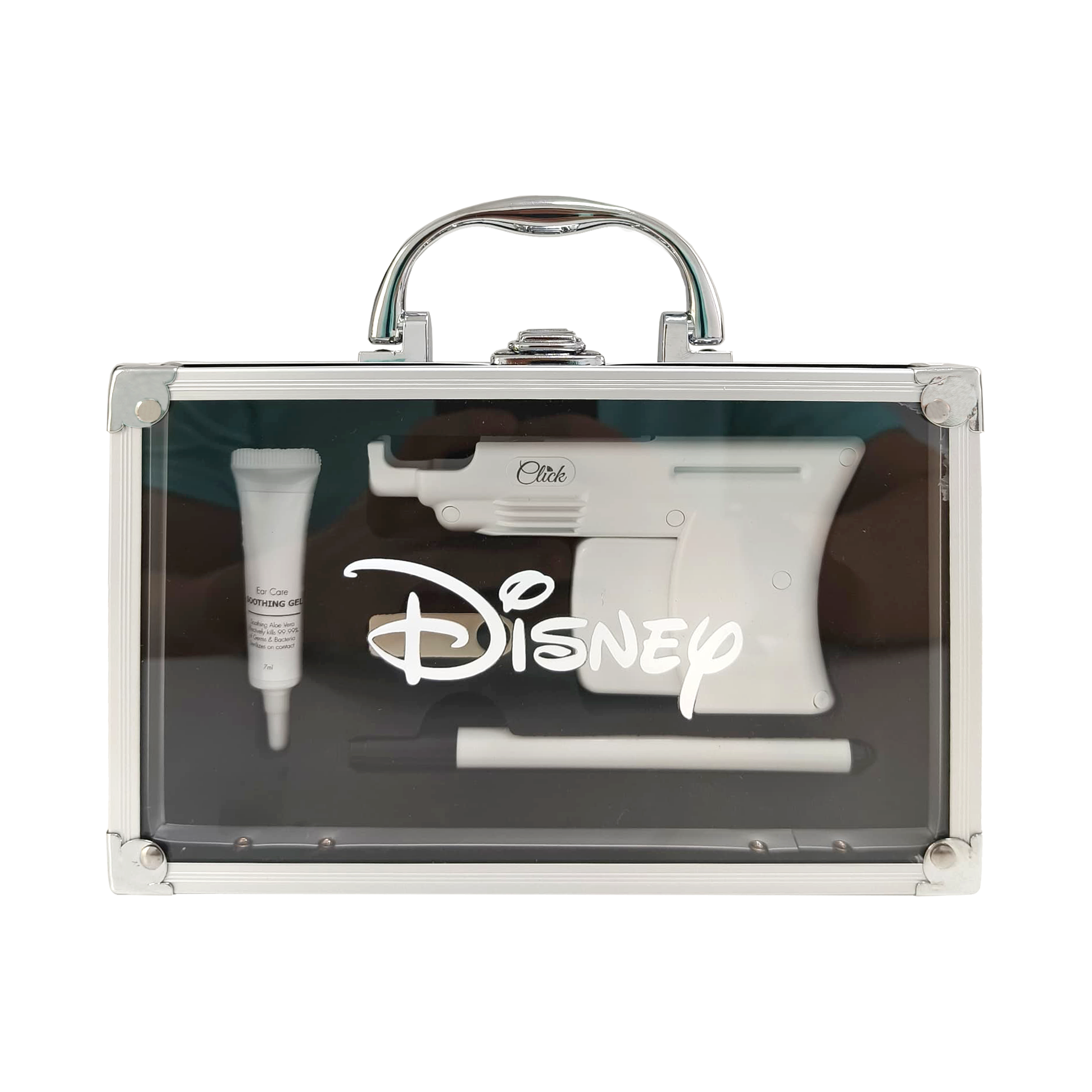 QPP CLICK Disney Ear Piercing Starter Kit, French, Item no. DSK-33-EU-FR Bundle